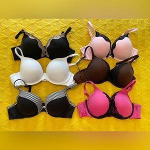 Cacique 42B Bras - Excellent condition - Lot of 6